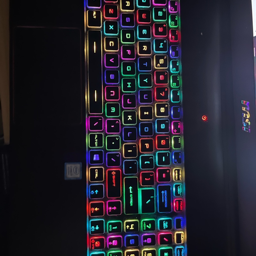 MSI gaming laptop